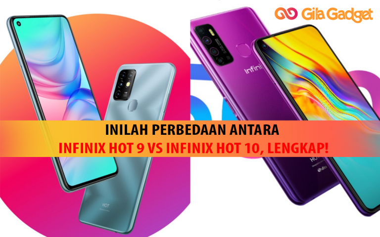 Perbedaan Infinix Hot 9 vs Infinix Hot 10
