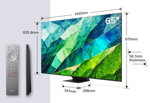 TCL - 65" Class S-Series LED 4K UHD Smart Google TV - Image 3